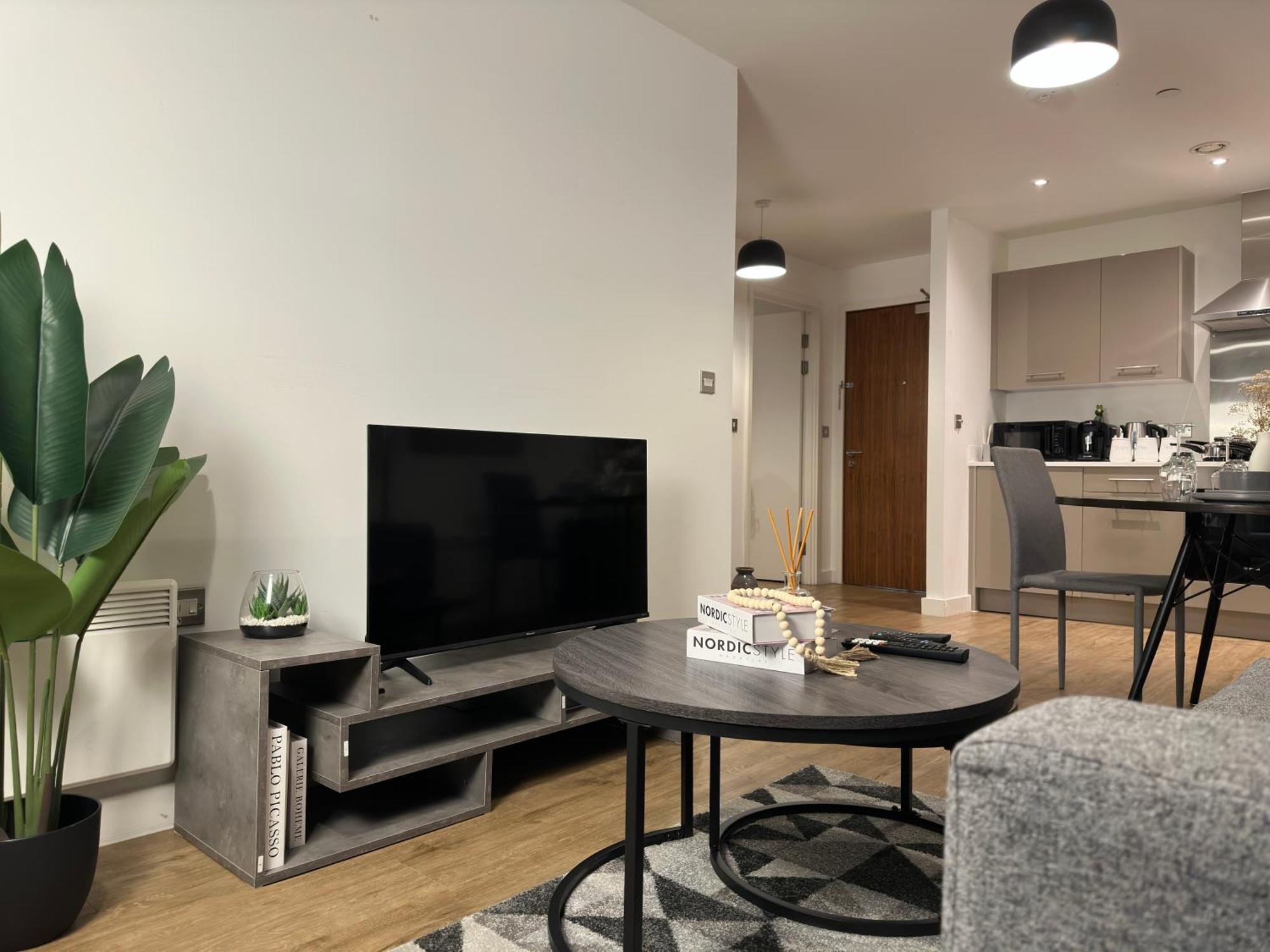 Cozy City Centre Apartment With Free Parking And Free Gym Birmingham Dış mekan fotoğraf